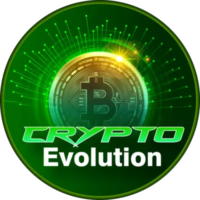 Evolution of cryptocurrency and blockchain technology illustration
