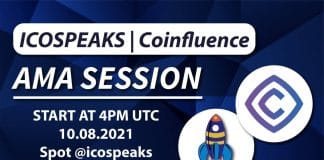 coinfluence ama at ico speaks