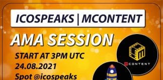 mcontent ama at ico speaks