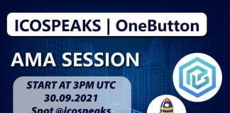 once button ama at ico speaks