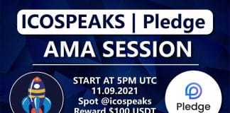 pledge ama at ico speaks