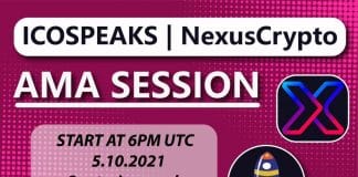 nexuscrypto ama at ico speaks