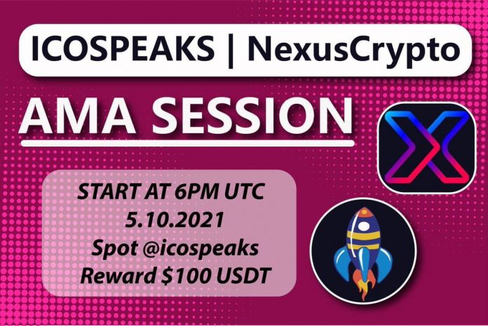 nexuscrypto ama at ico speaks