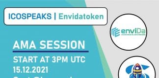 envidatoken ama at ico speaks
