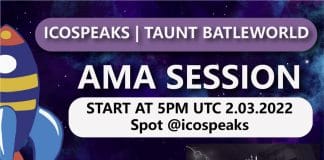 Taunt BattleWorld AMA at ICO Speaks
