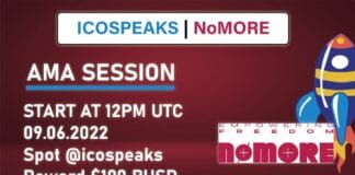 nomore ama at ICOSpeaks