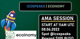 Ecoinomy ama at ICOSpeaks