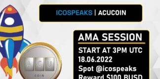 Acucoin AMA at ICOSpeaks