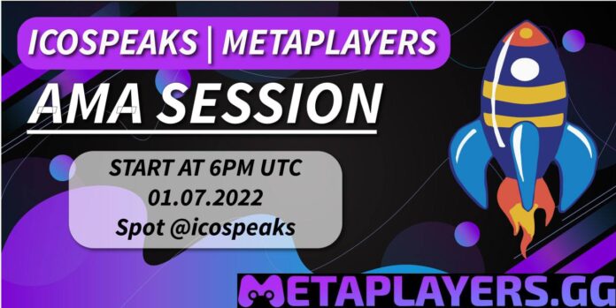 MetaPlayers AMA at ICO Speaks