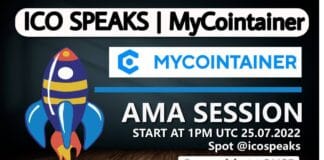 MyCointainer AMA at ICOSpeaks