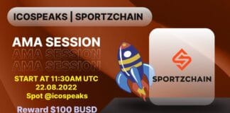 Sportzchain AMA at ICOSpeaks