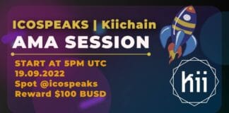 Kiichain AMA at ICOSpeaks