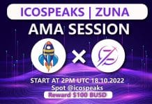 Zuna at ICOSpeaks AMA: Summary zuna ama at icospeaks