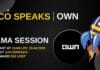 Ask Me Anything with OWN at ICOSpeaks: AMA Summary OWN AMA