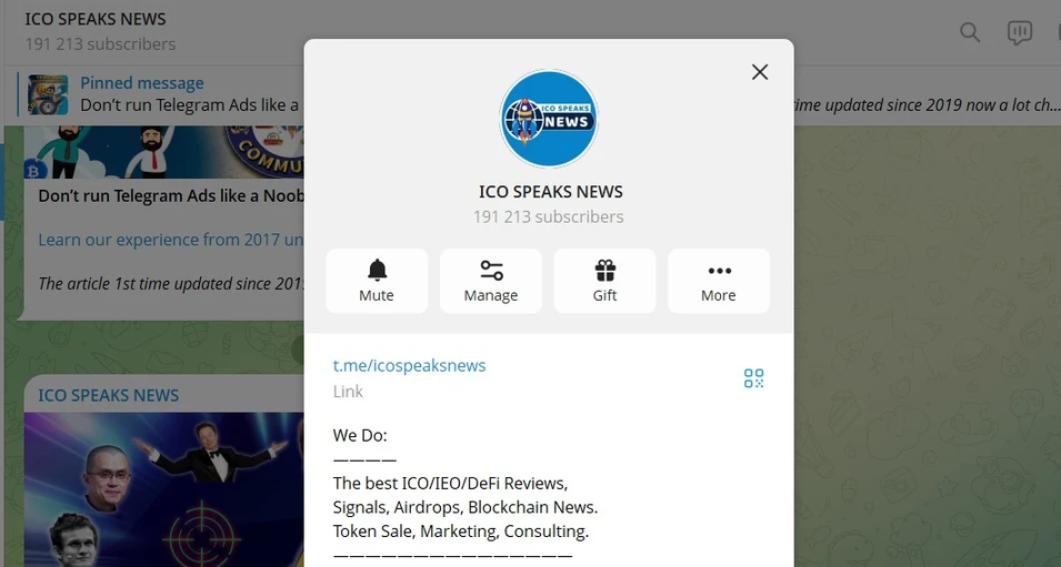 crypto signals channels icospeaksnews