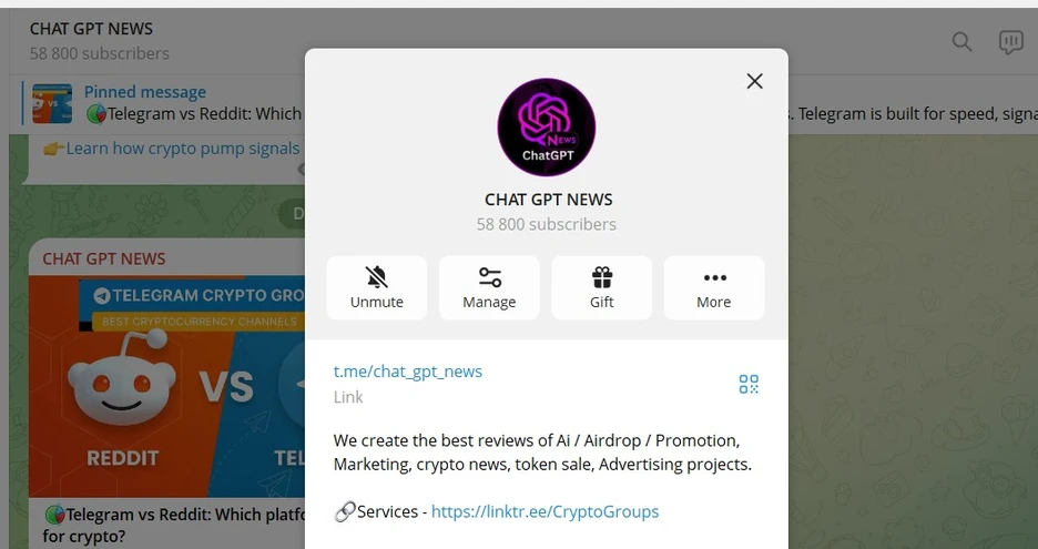 crypto signals telegram channel