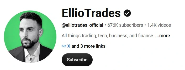 Ellion Trades Youtube channel