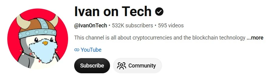 Ivan on tech youtube channel