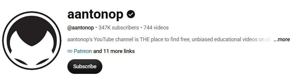 Aantonop youtube channel