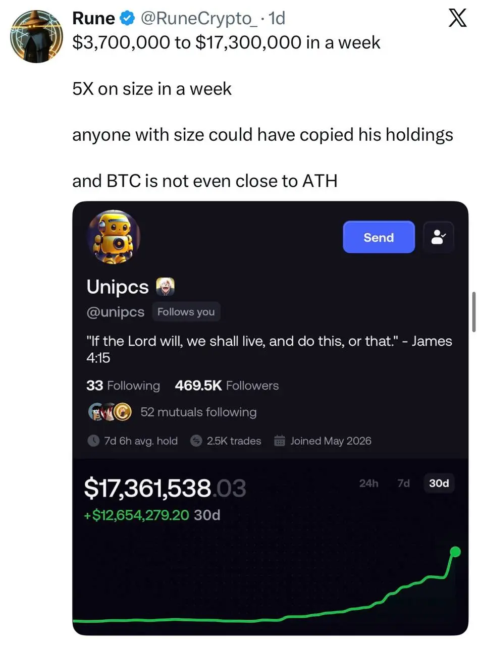RuneCrypto shilling Unipcs